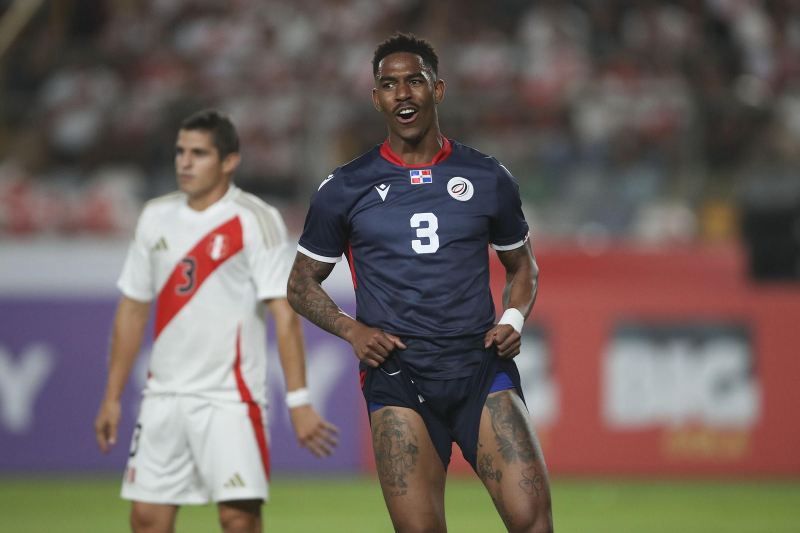Junior Firpo, con República Dominicana.