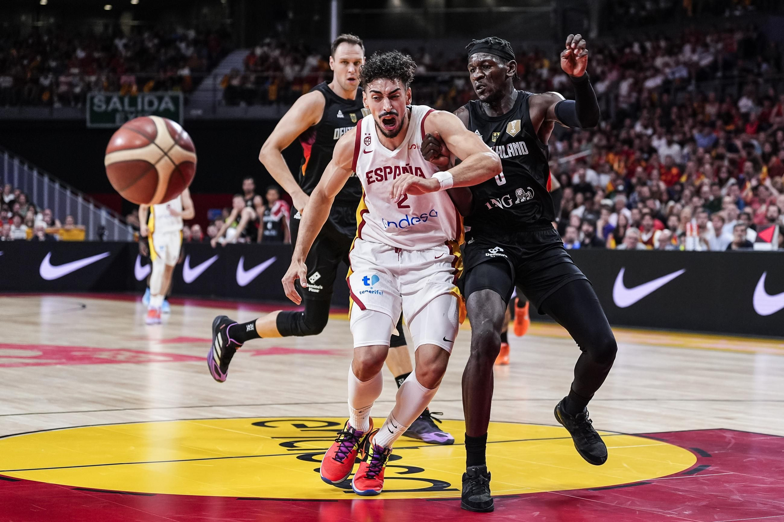 Las mejores fotos del España - Alemania de baloncesto