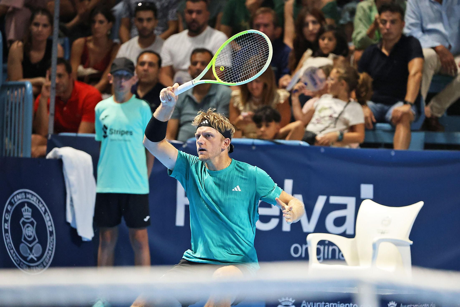 Imágenes de la final masculina de la Copa del Rey de tenis entre Daniil Medvedev y Alejandro Davidovich