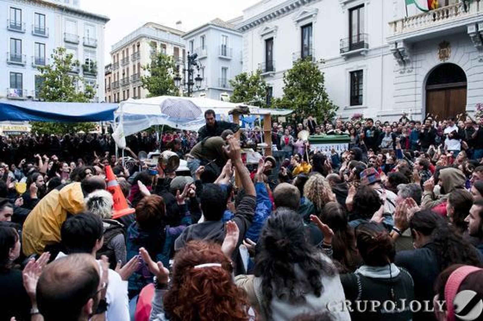 Concentración en la Plaza del Carmen.

Foto: J. Ochando