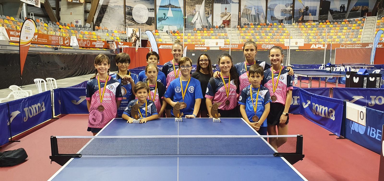 El CTM Jerez obtuvo 11 medallas en el pasado campeonato de España.
