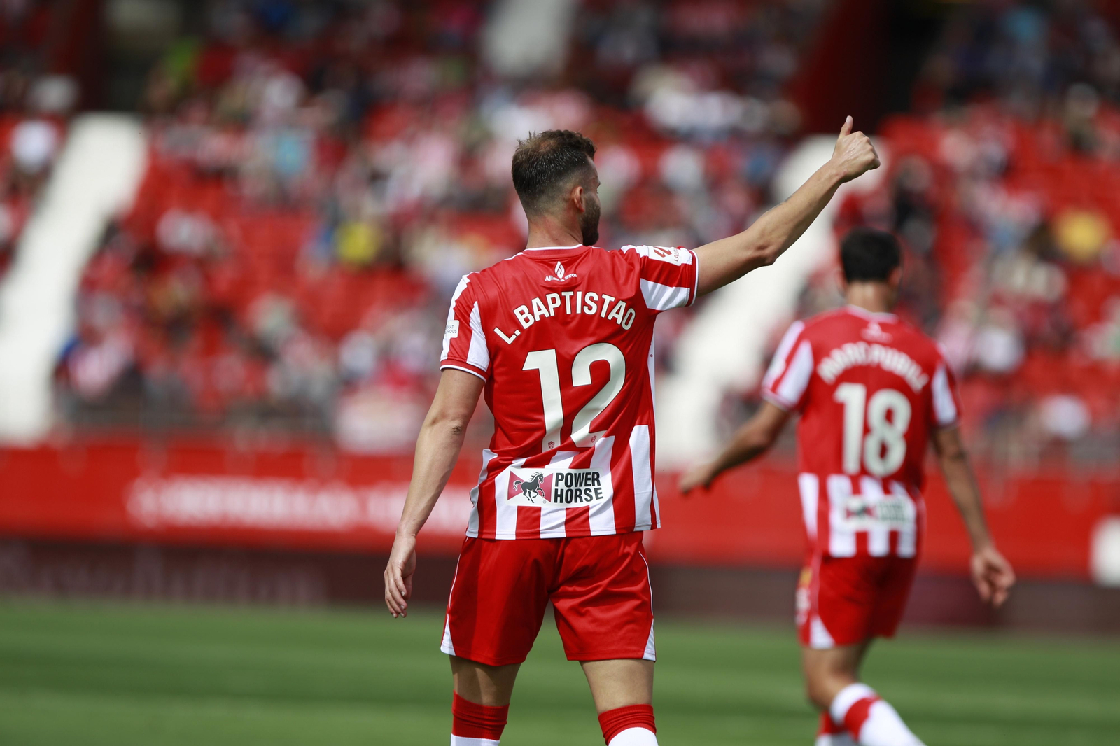 Las mejores imágenes del partido de fútbol U.D. Almería-Villarreal C.F.