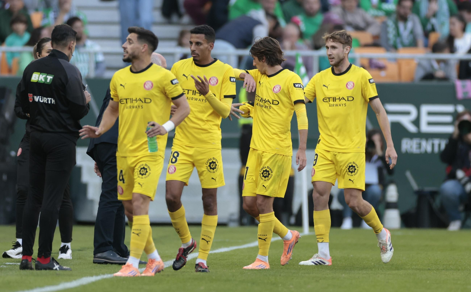 Las fotos del Betis - Girona