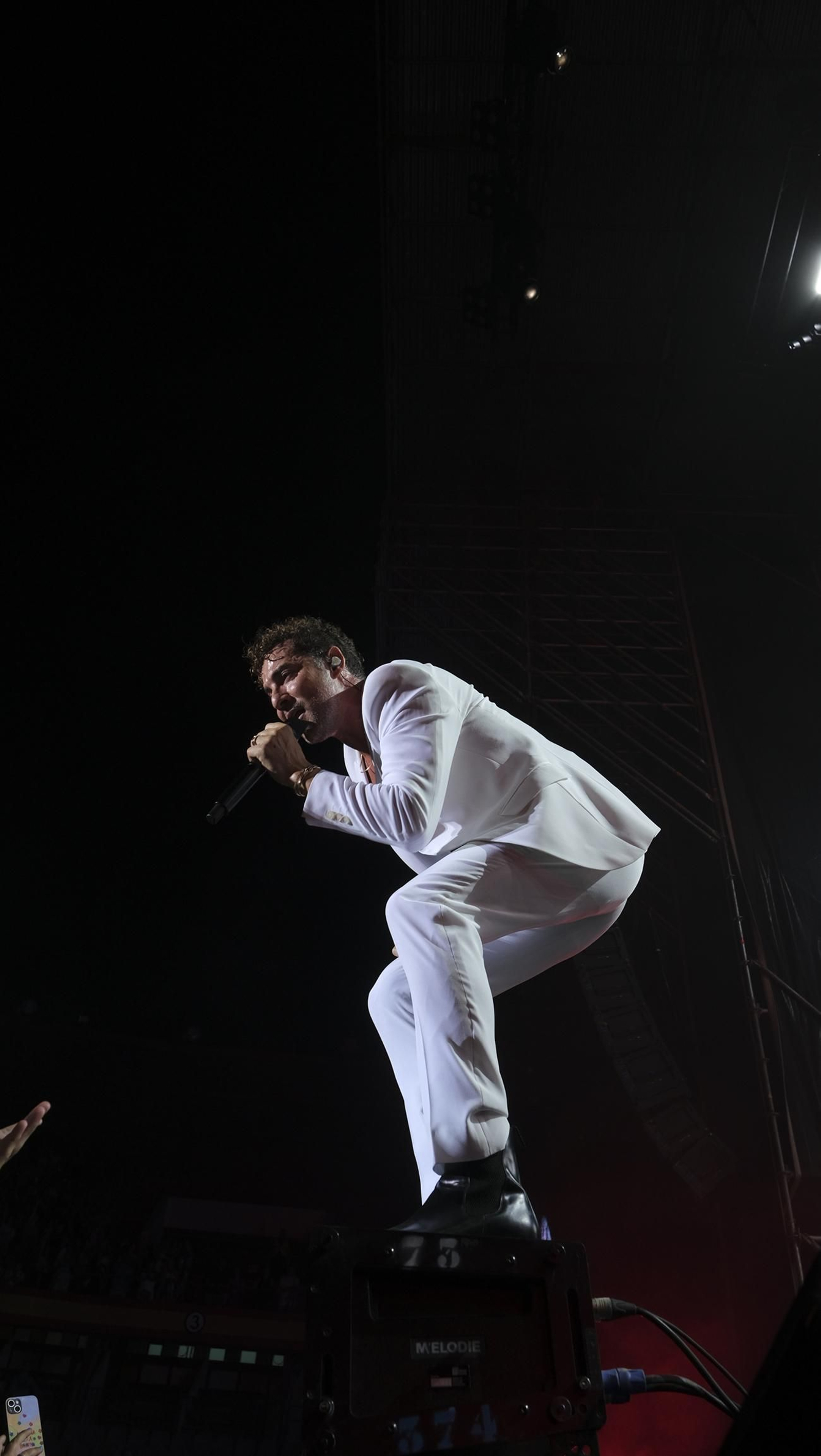 David Bisbal arrasa en su concierto de Roquetas de Mar