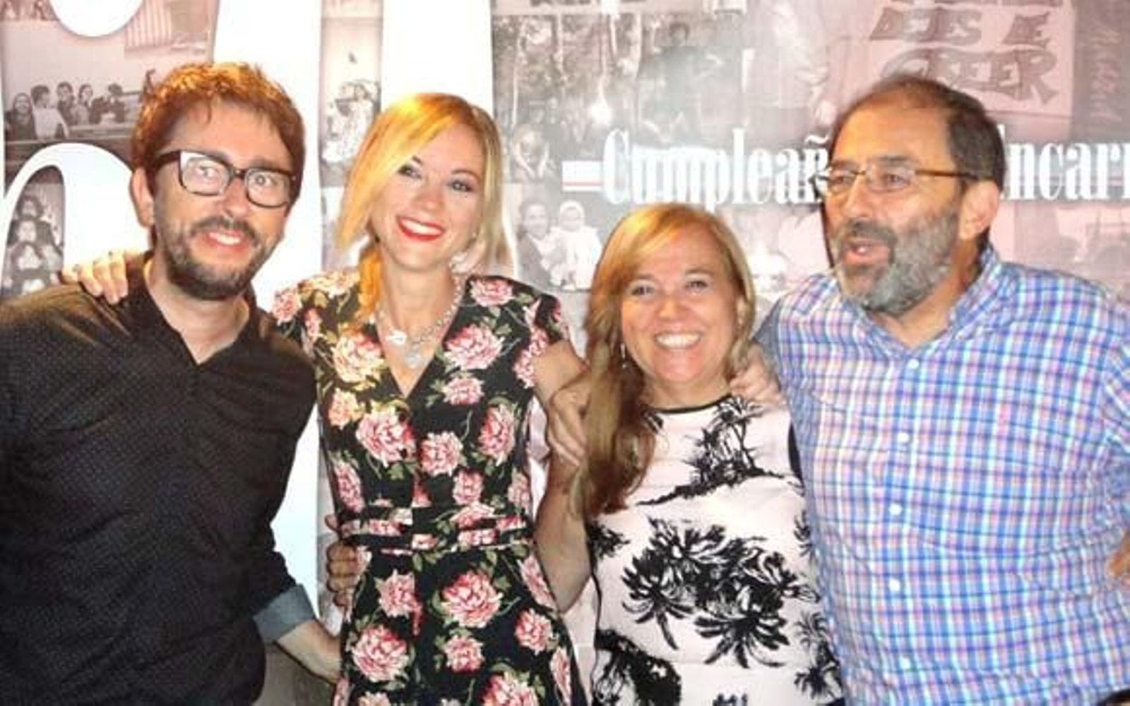 Enrique Pérez Delgado, Elena Santiago, Encarna Díaz y Fernando Santiago.

Foto: Ignacio Casas de Ciria