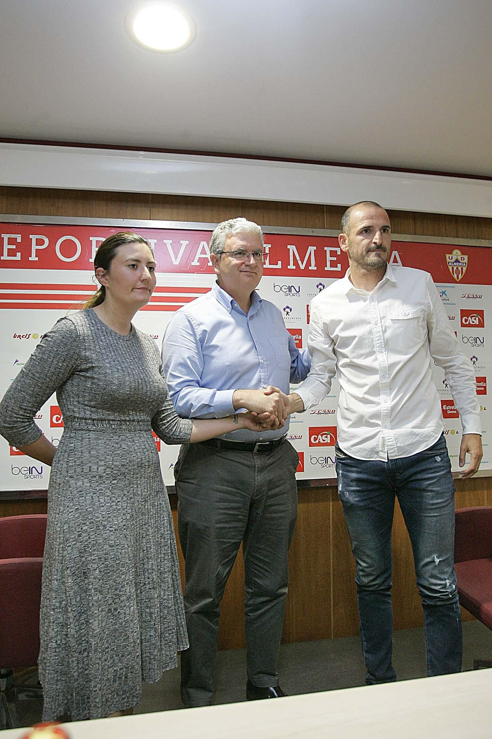 Sopriano aceptó el banquillo rojiblanco el 17 de mayo de 2016