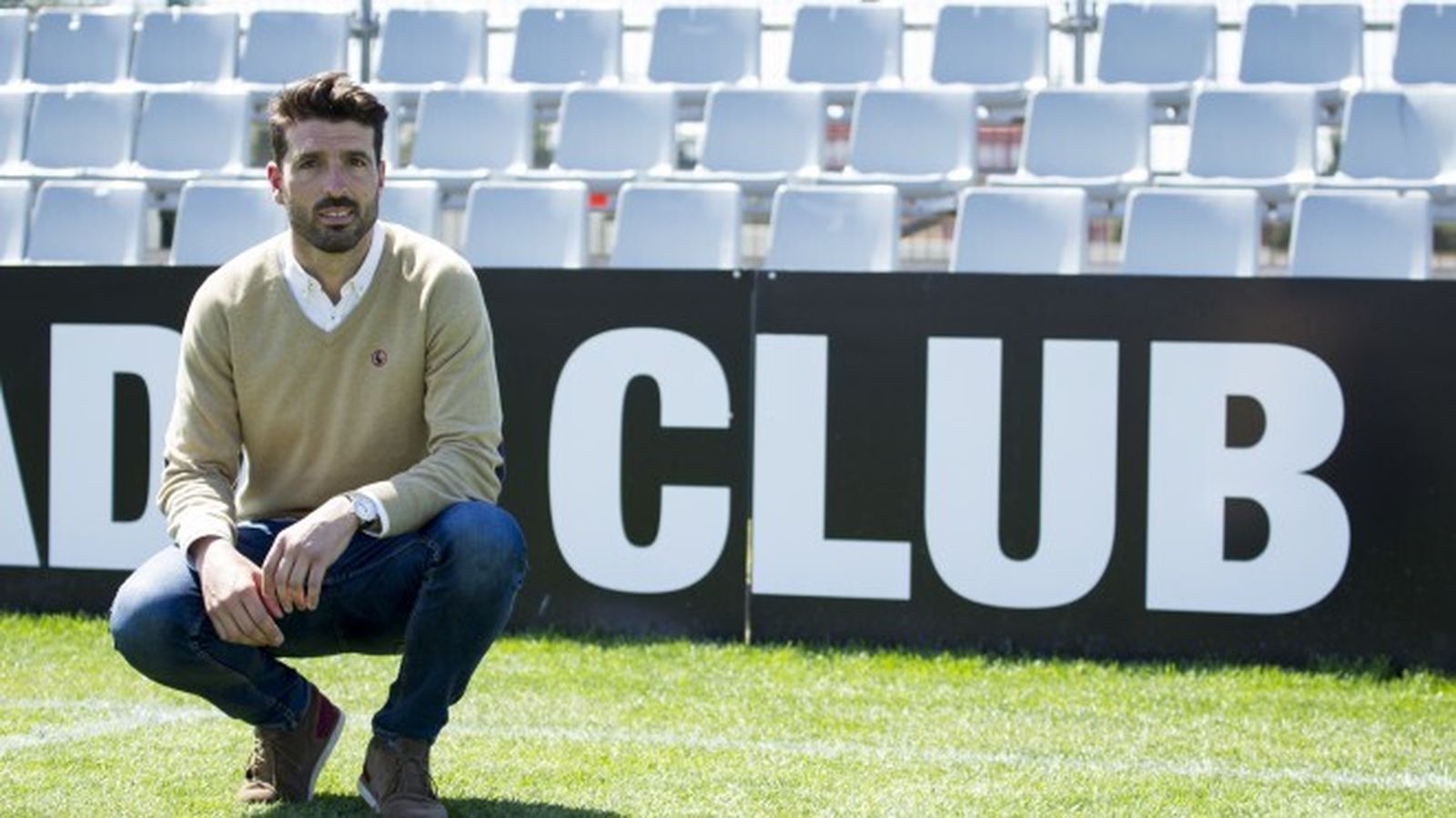 Manuel Lucena, en la ciudad deportiva del club