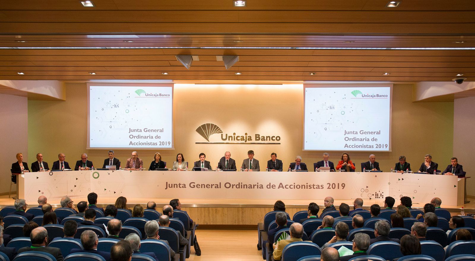La Junta General de Accionistas de Unicaja Banco celebrada hoy