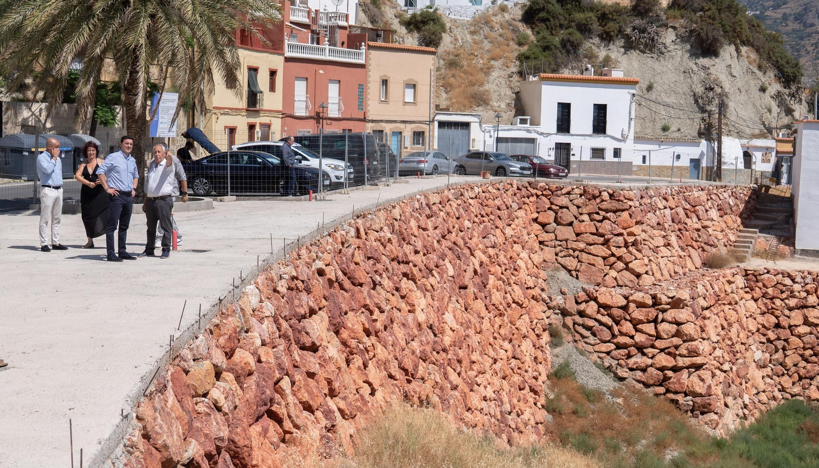 Obras en la localidad de Canjáyar