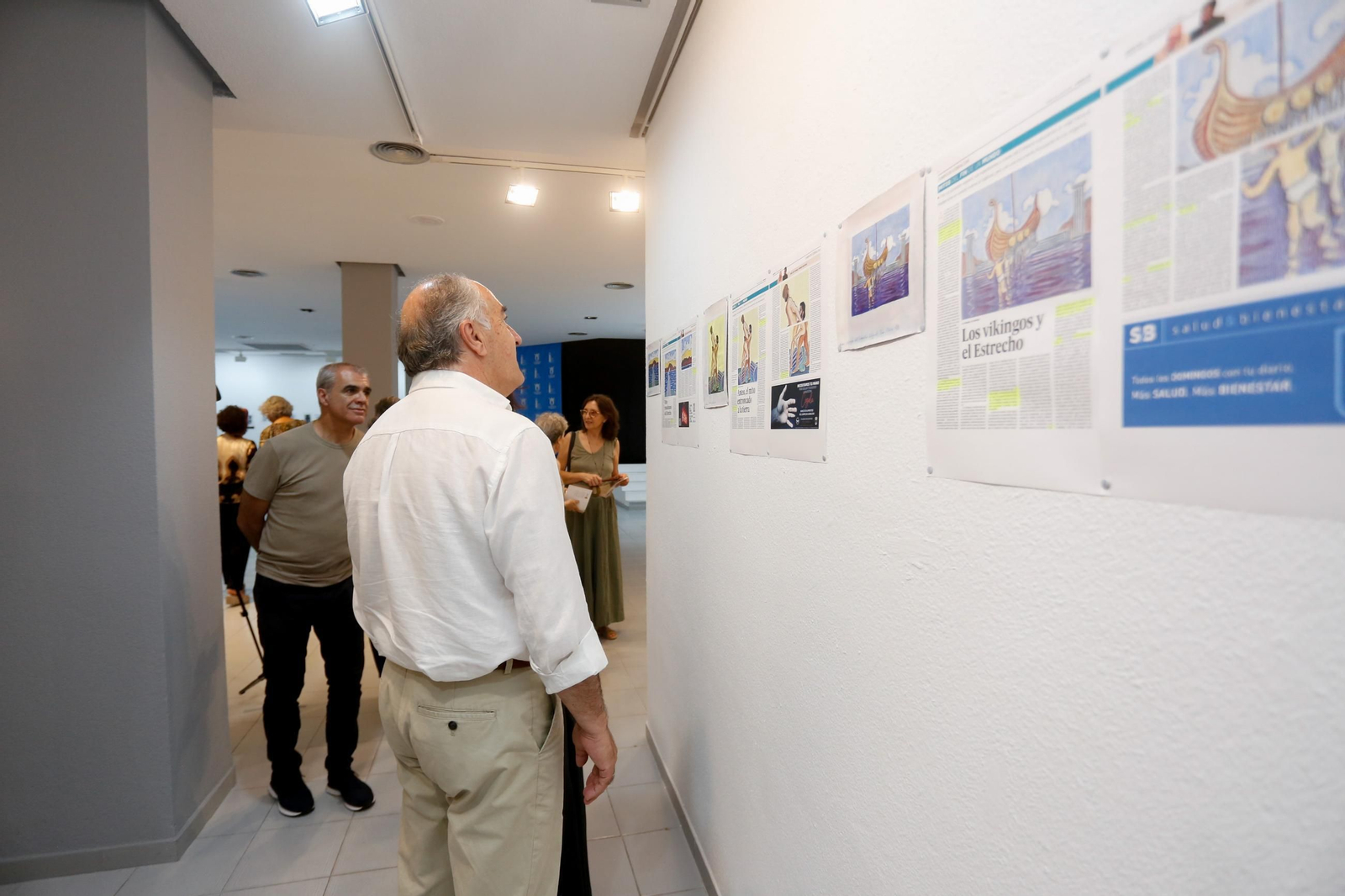 Fotos de la inauguración de la exposición Mitos del fin de un mundo en Algeciras