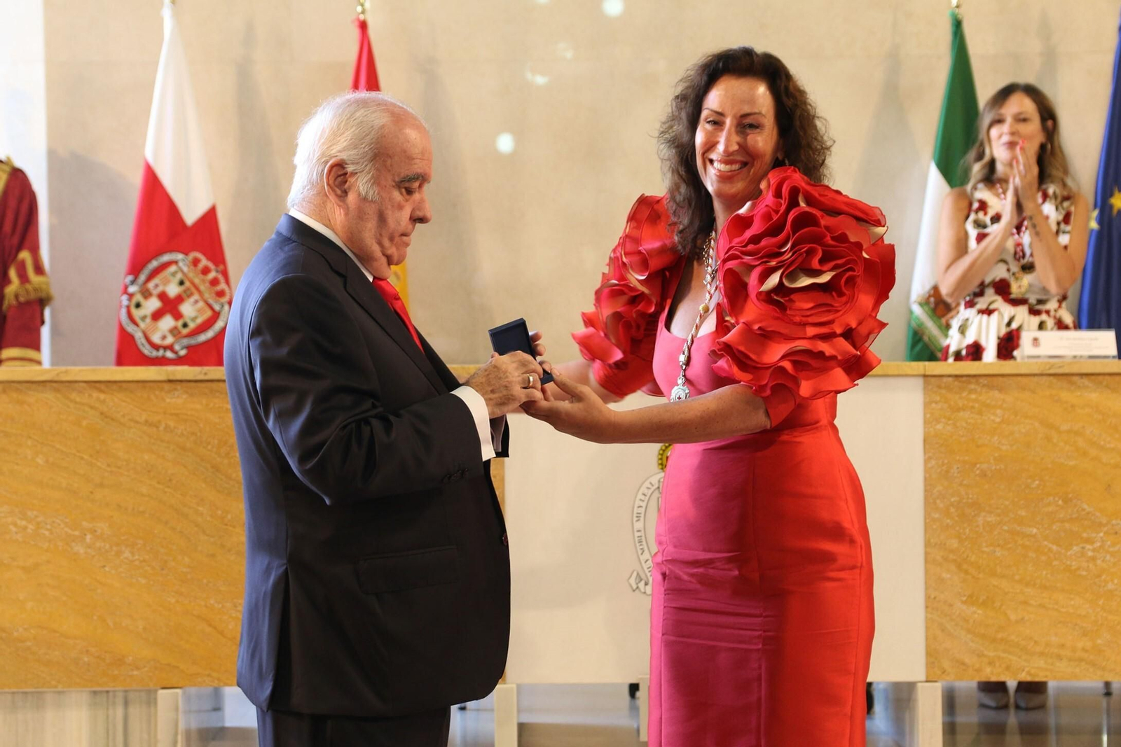 Las imágenes del homenaje a 'Los Coloraos'