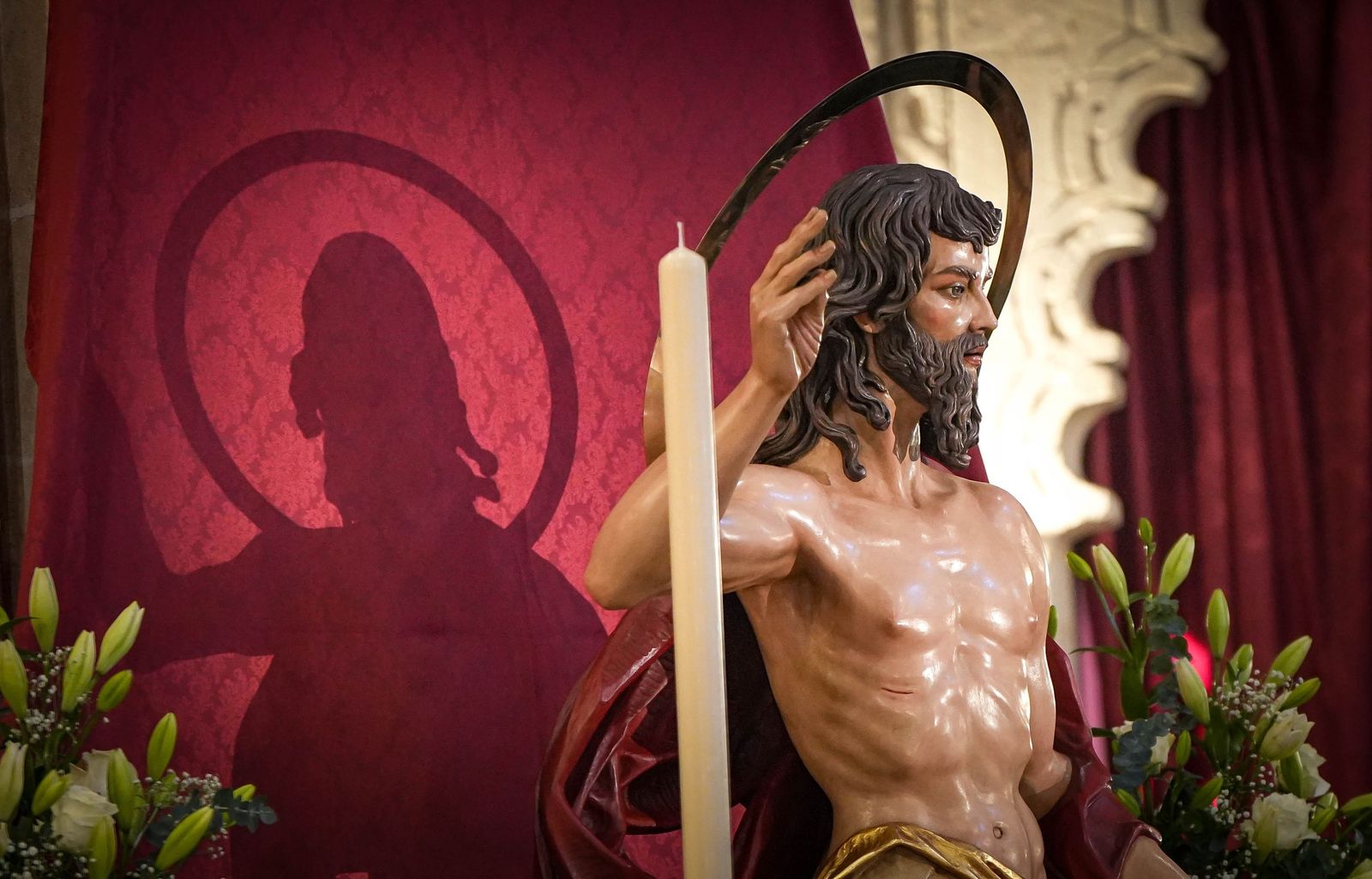 Imágenes de la bendición del nuevo Resucitado