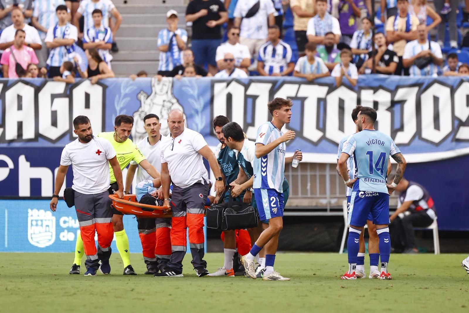 El Málaga CF - SD Eibar, en fotos