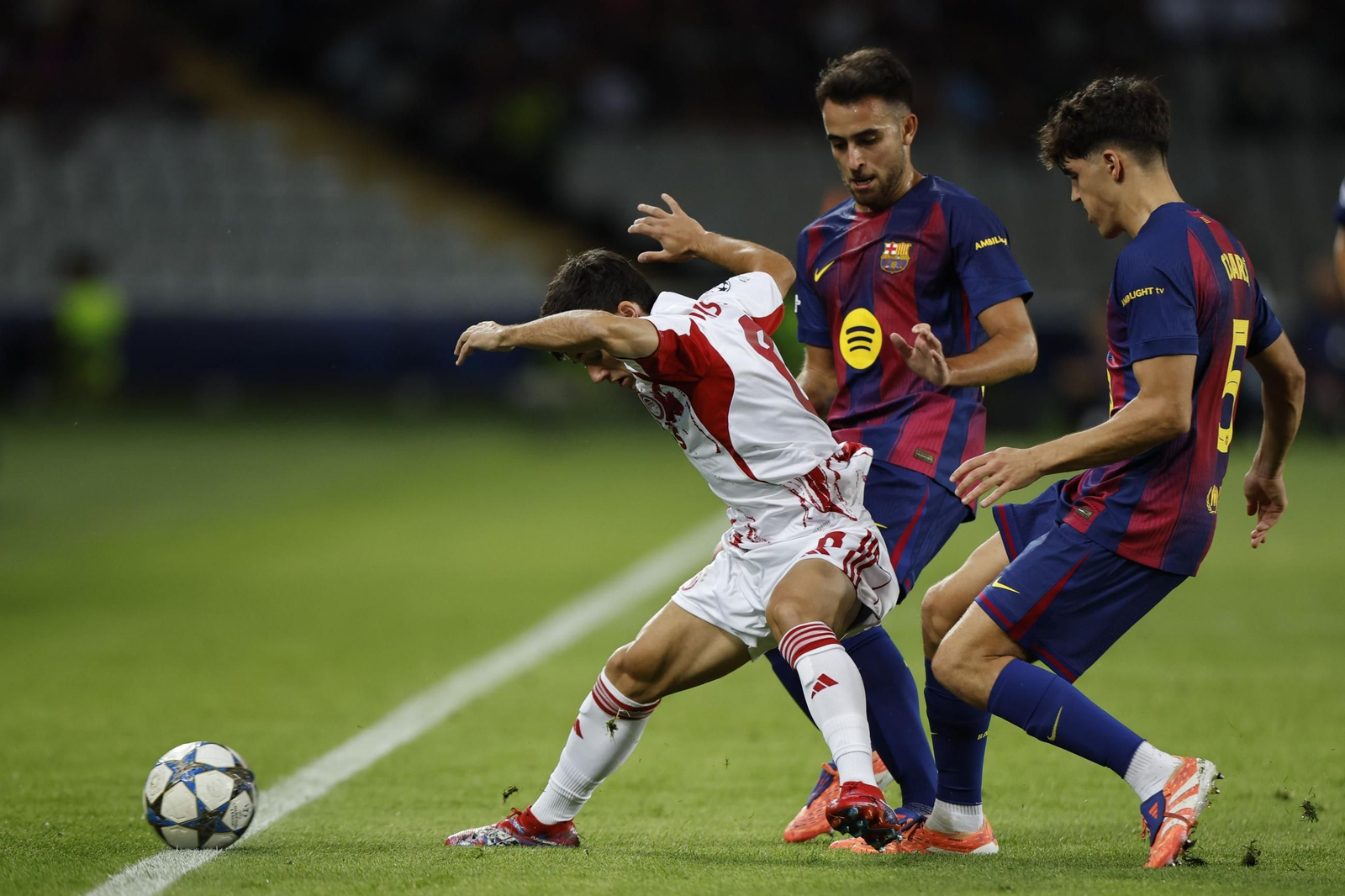 Las fotos del Barcelona-Olympiacos