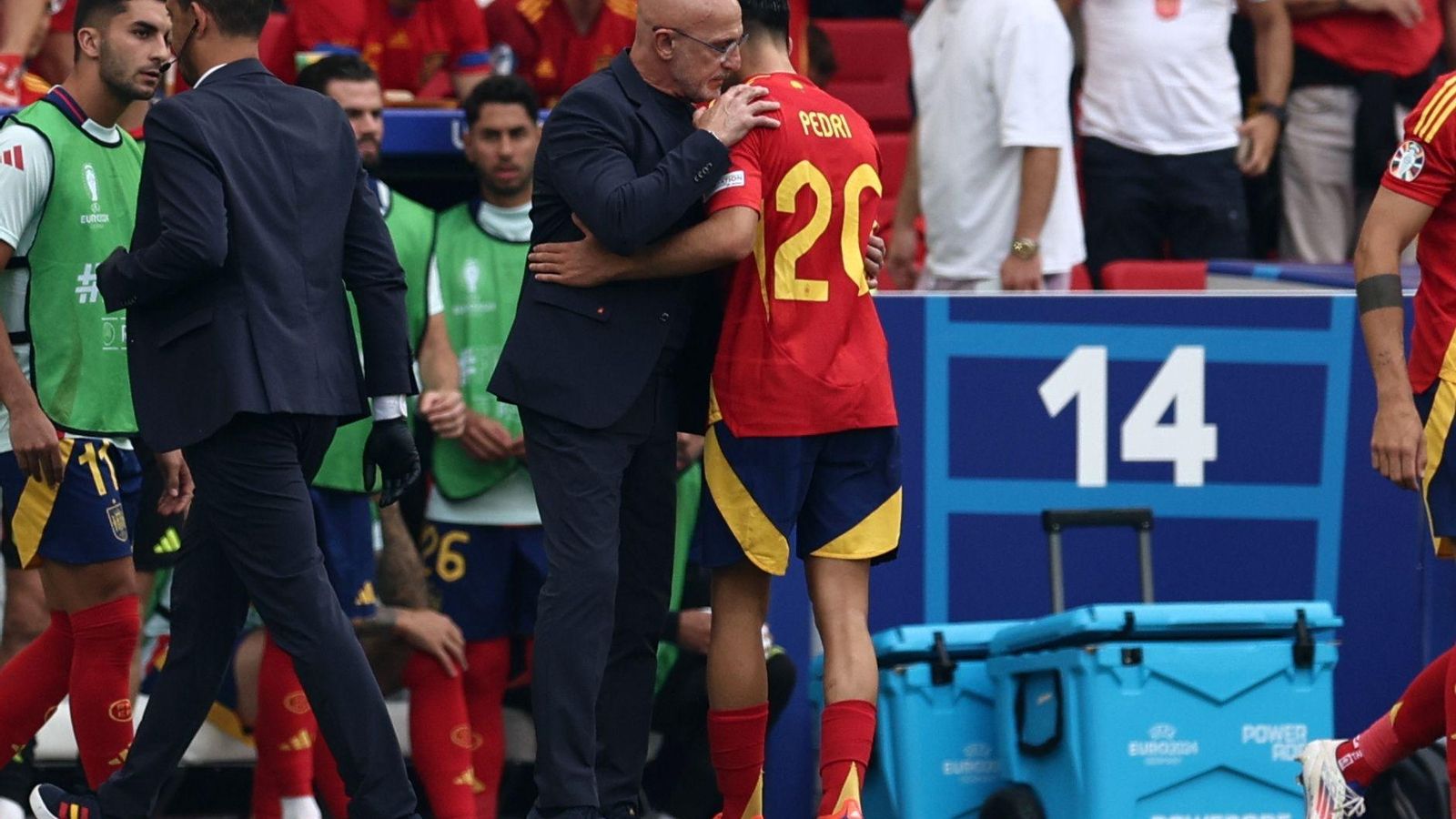 Las mejores fotos del España - Alemania