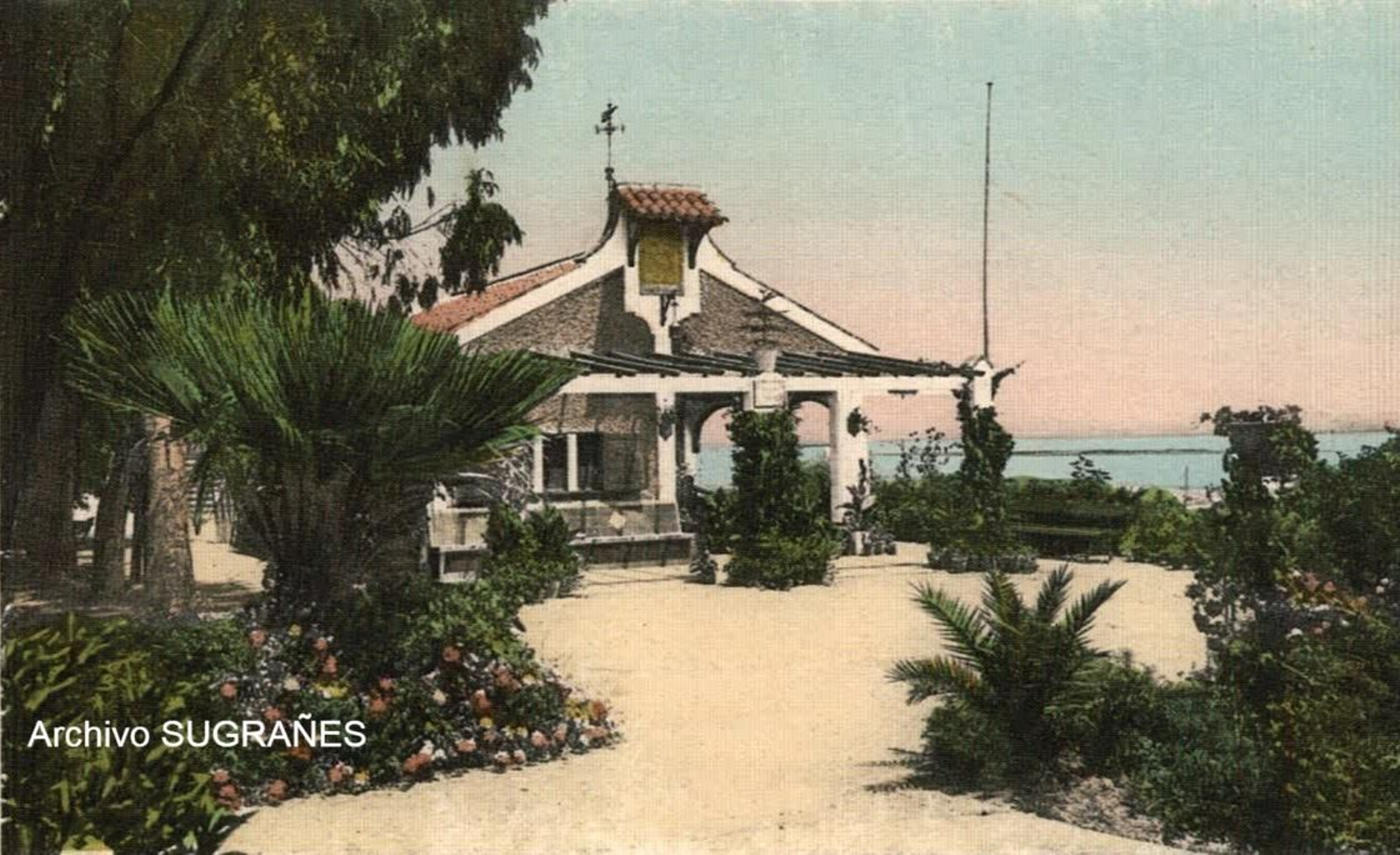 La casa del guarda que se encontraba en la Punta del Sebo.