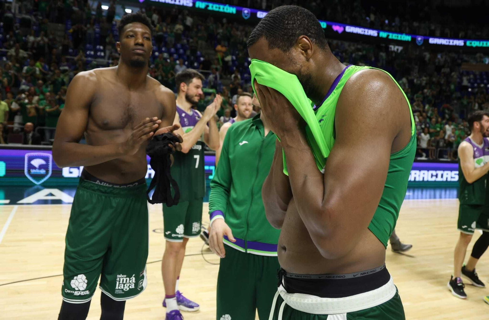 El adiós del Unicaja a la temporada, en imágenes