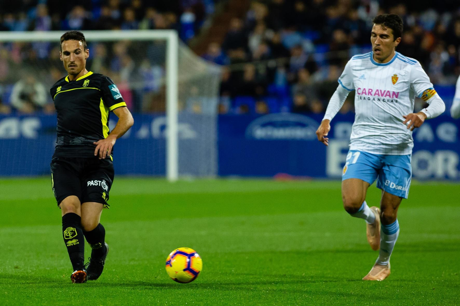 El Zaragoza-Granada CF, en imágenes