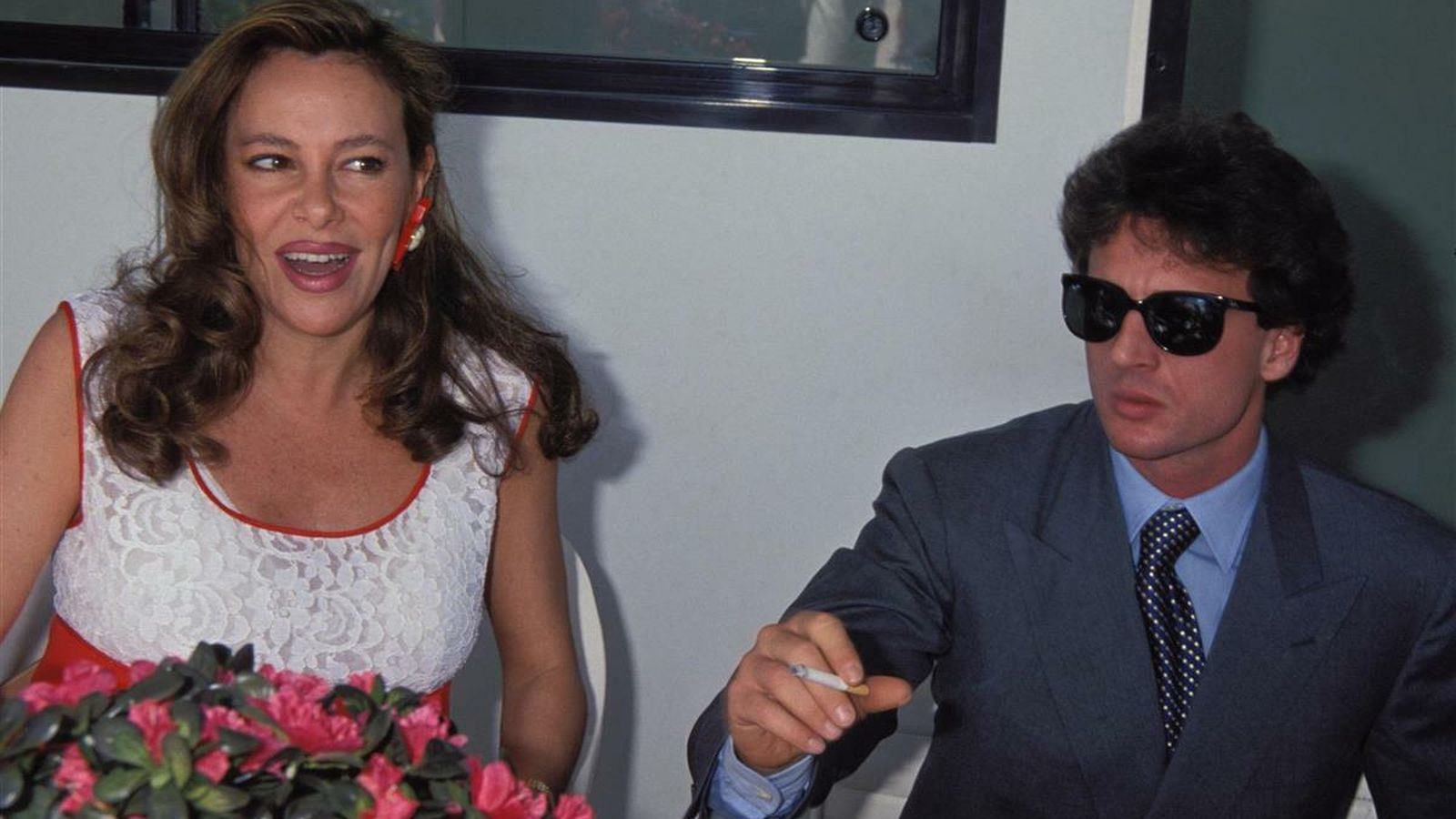 Ana Obregón y Lequio, cuando comenzaron su relación sentimental en los 90.