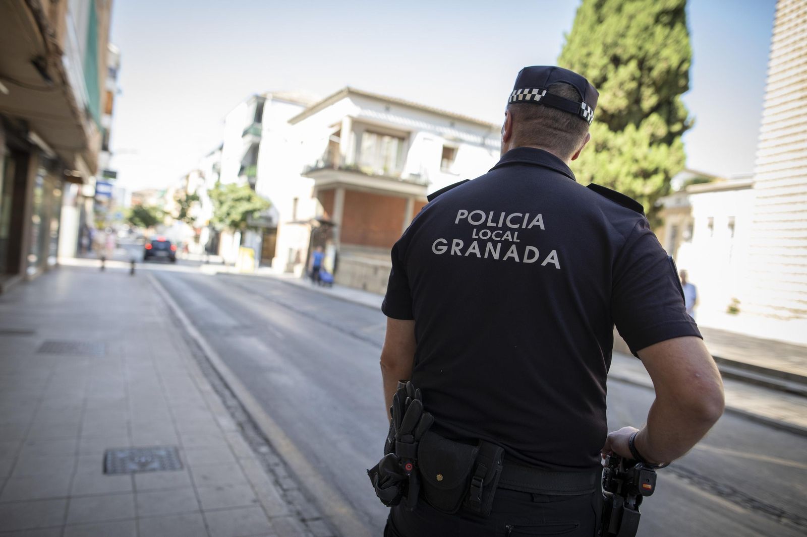 Un agente de la Policia Local de Granada | Imagen de archivo