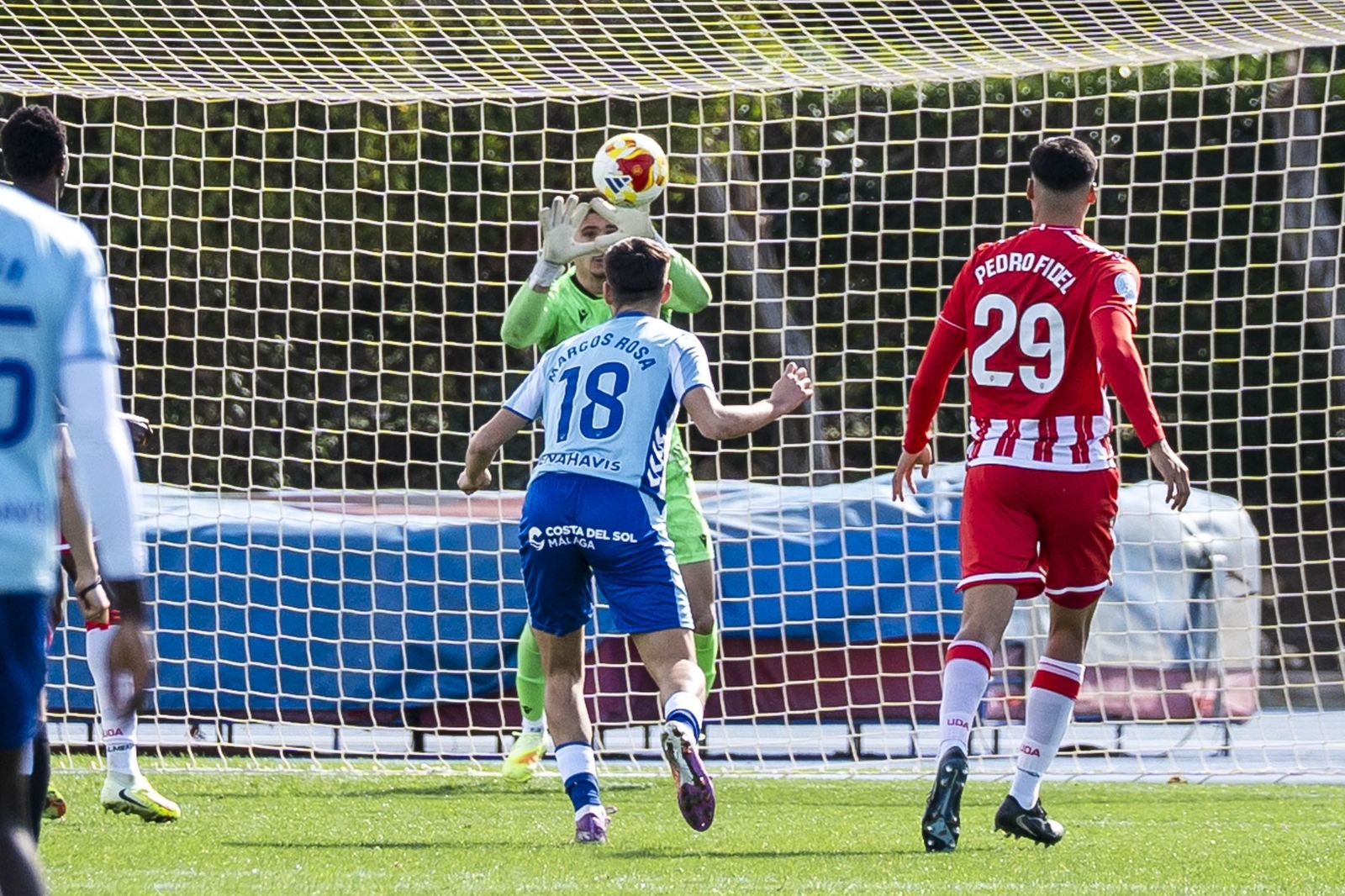 Las imágenes del Almería B y Atlético Malagueño en el Anexo de los Juegos Mediterráneos