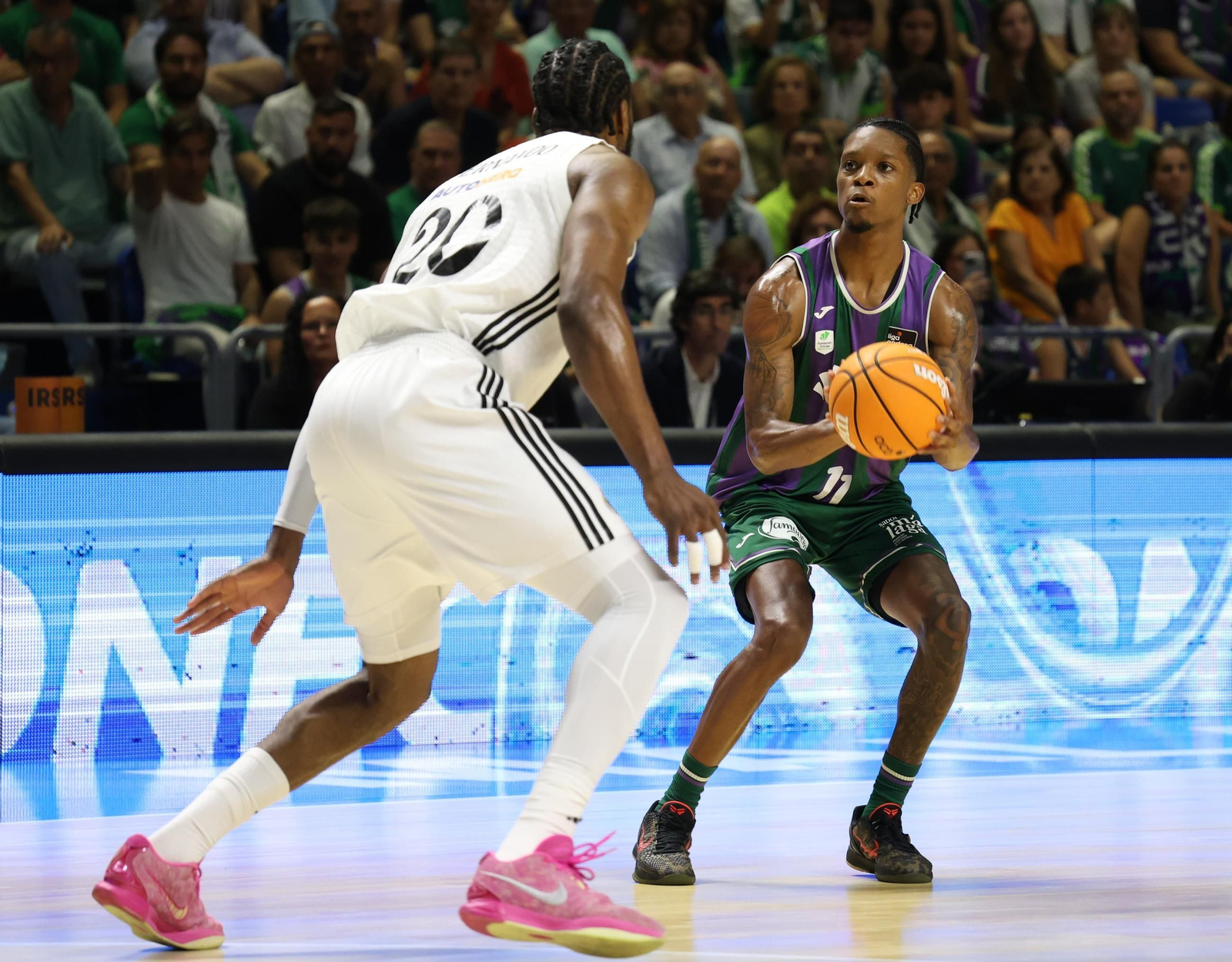El Unicaja-Real Madrid, en fotos