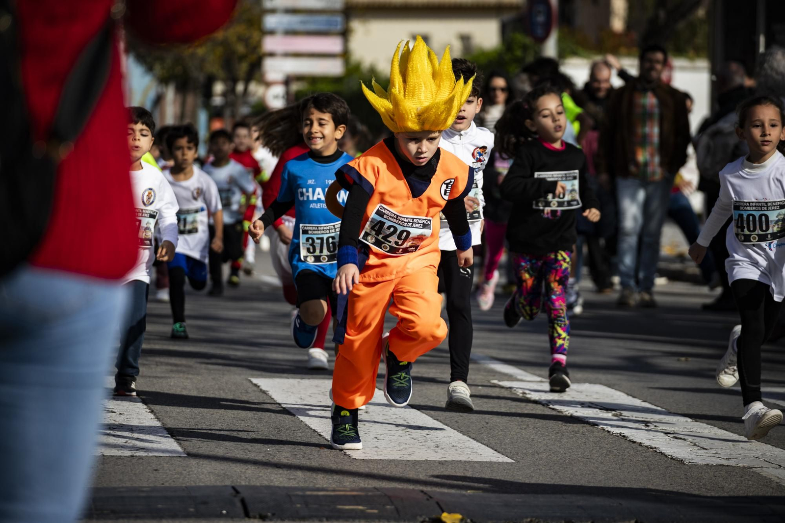 Imágenes de la V Carrera Infantil Bomberos de Jerez