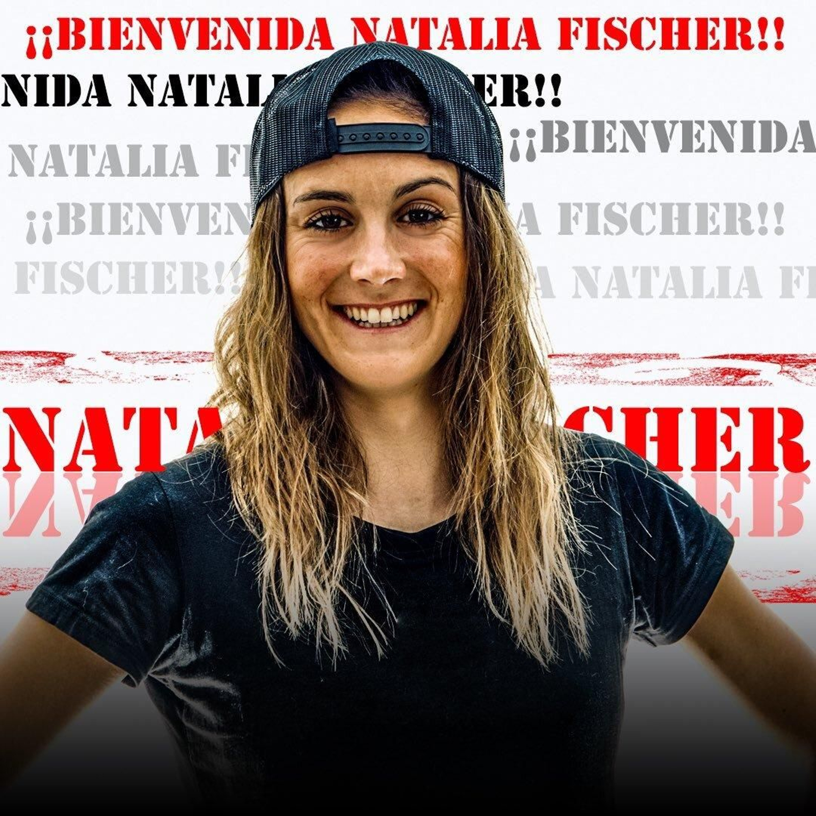 Natalia Fischer, ciclista malagueña.