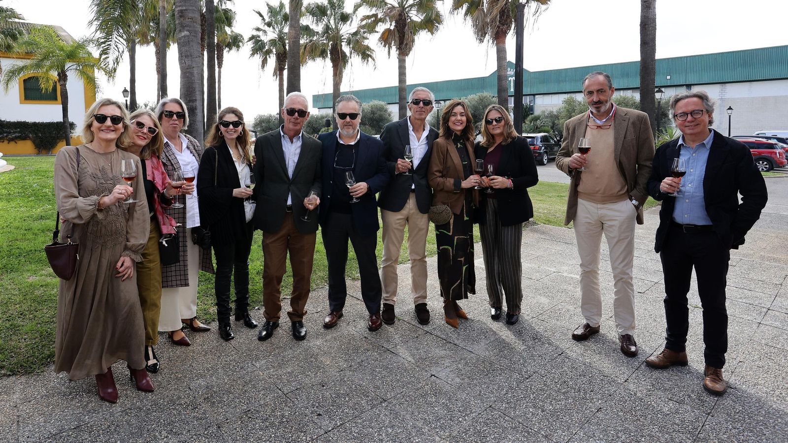 II Almuerzo Solidario de la Guardia Romana de la Hermandad del Transporte en Jerez