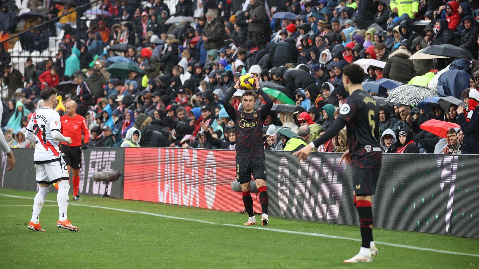 Rayo Vallecano -  Sevilla FC: todas las fotos del partido de Liga