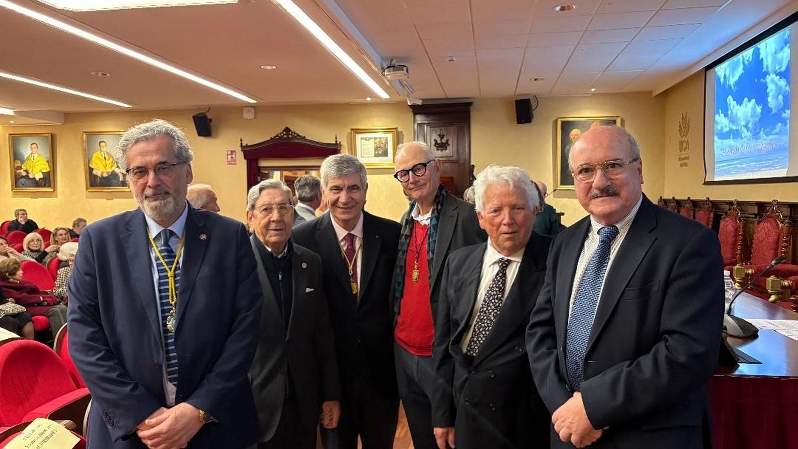 José Almenara, José Ramón Pérez, Manuel Bustos, Mark Thurner, Hans Jose Artz y Diego Jiménez.