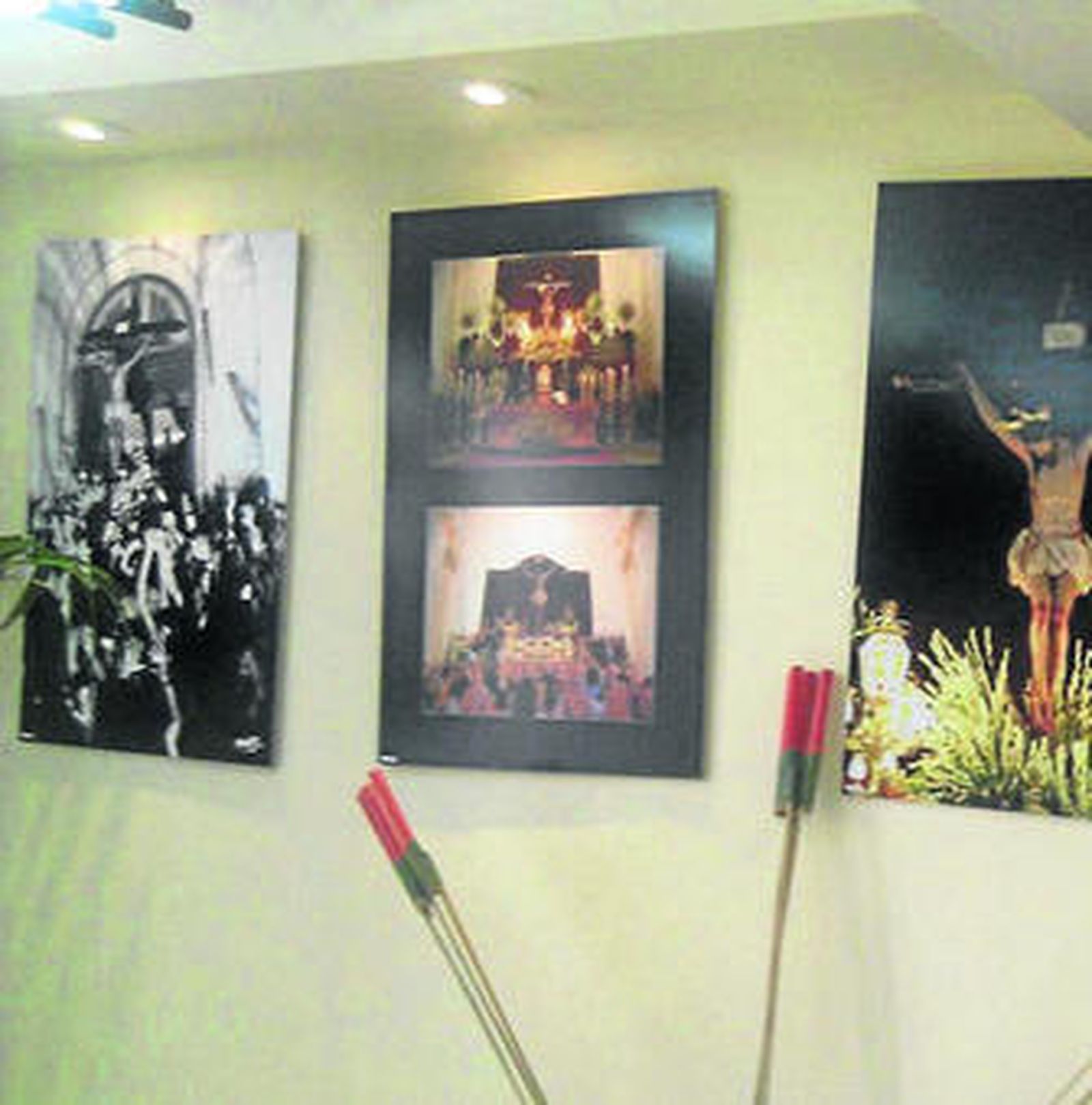 Vista de alguna de las fotografías que componen la exposición.