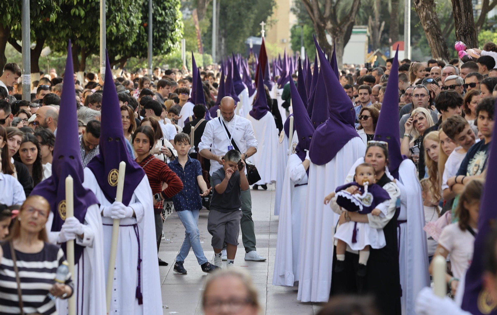 Las imágenes de la Hermandad de Pino Montano en la Semana Santa de Sevilla 2025