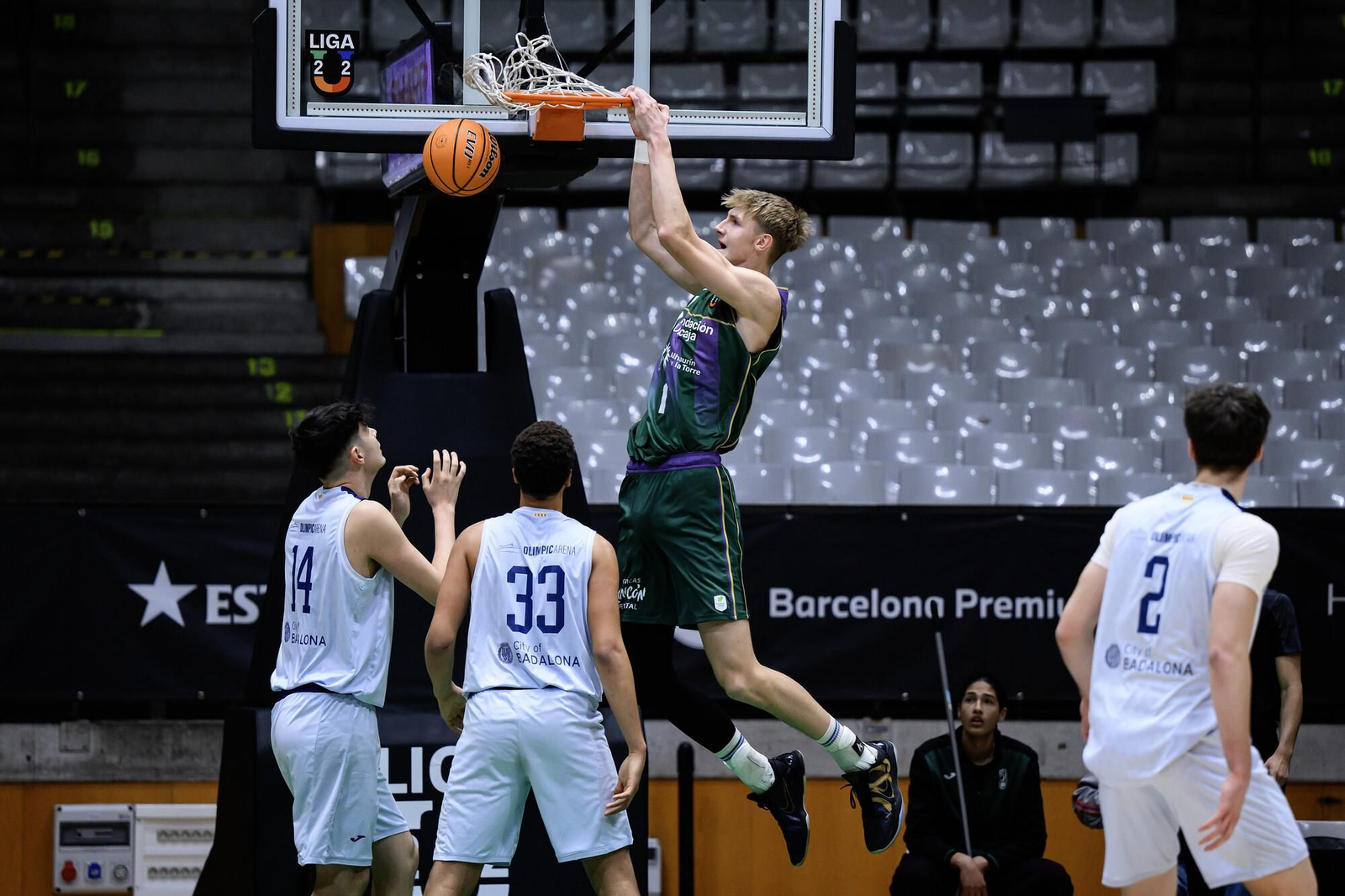 Joventut-Unicaja, Liga U 22: Derrota en Badalona (84-67)
