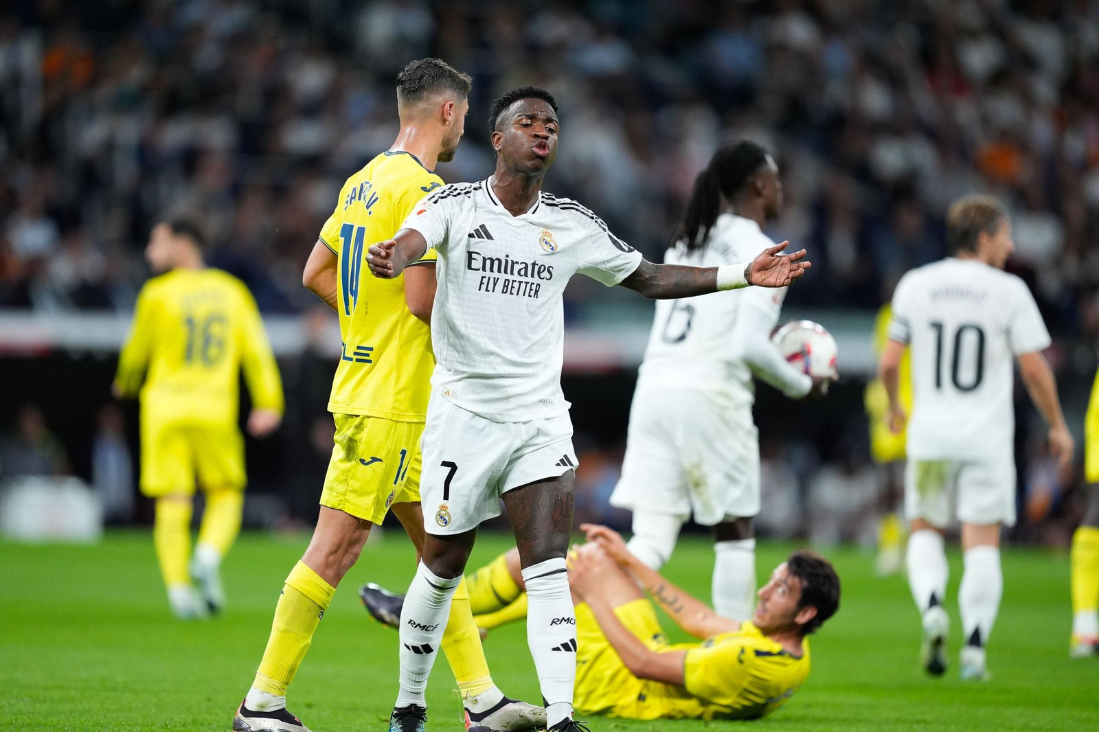 Las mejores imágenes del Real Madrid - Villarreal