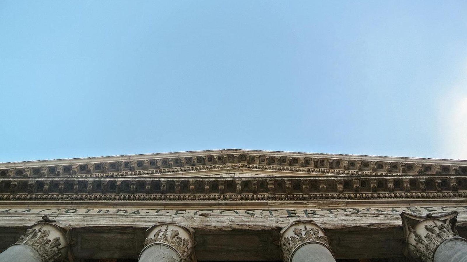 El Panteón de Agripa.