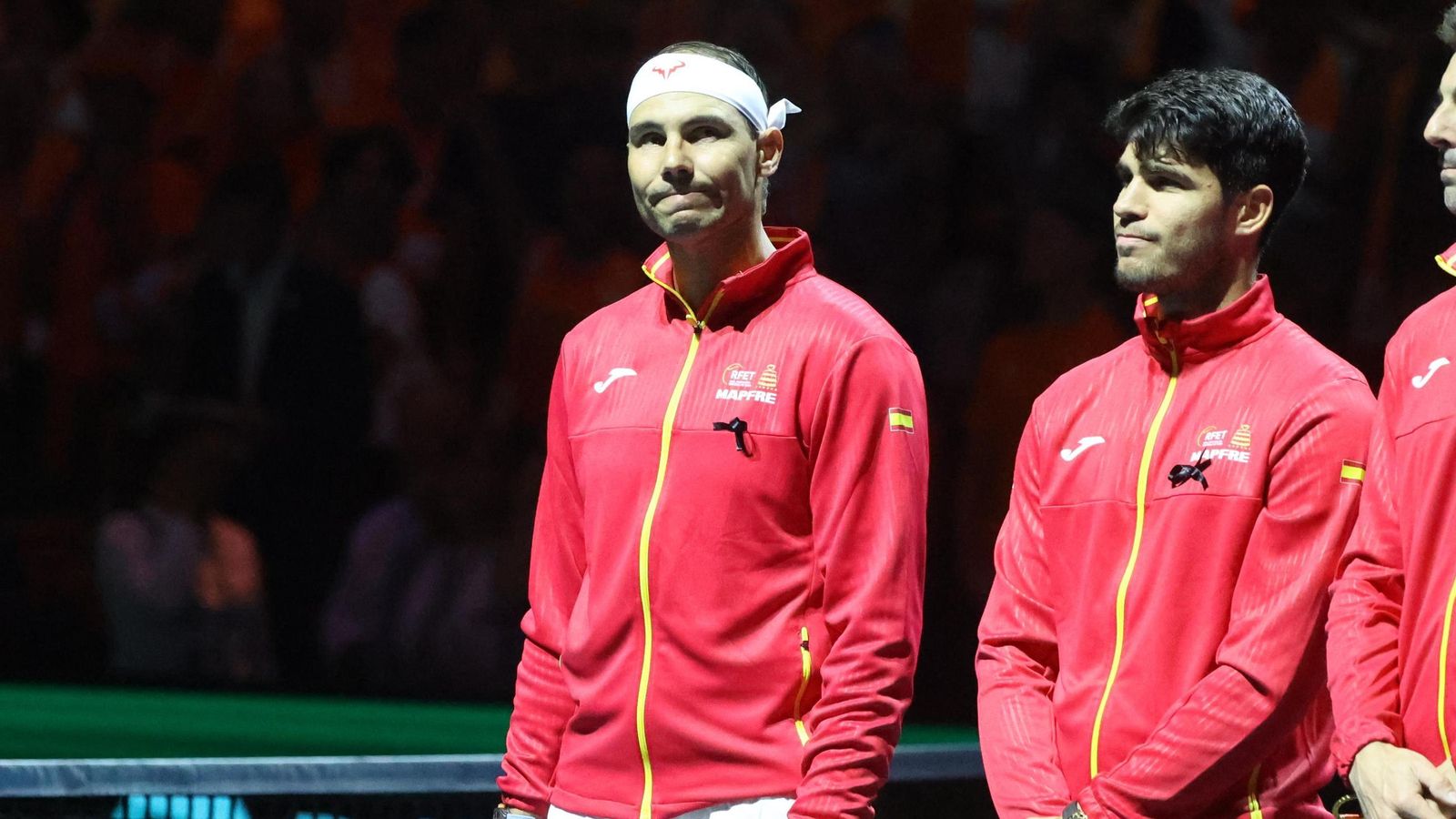 Las fotos del Rafa Nadal-Van de Zandschulp de la Copa Davis en Málaga