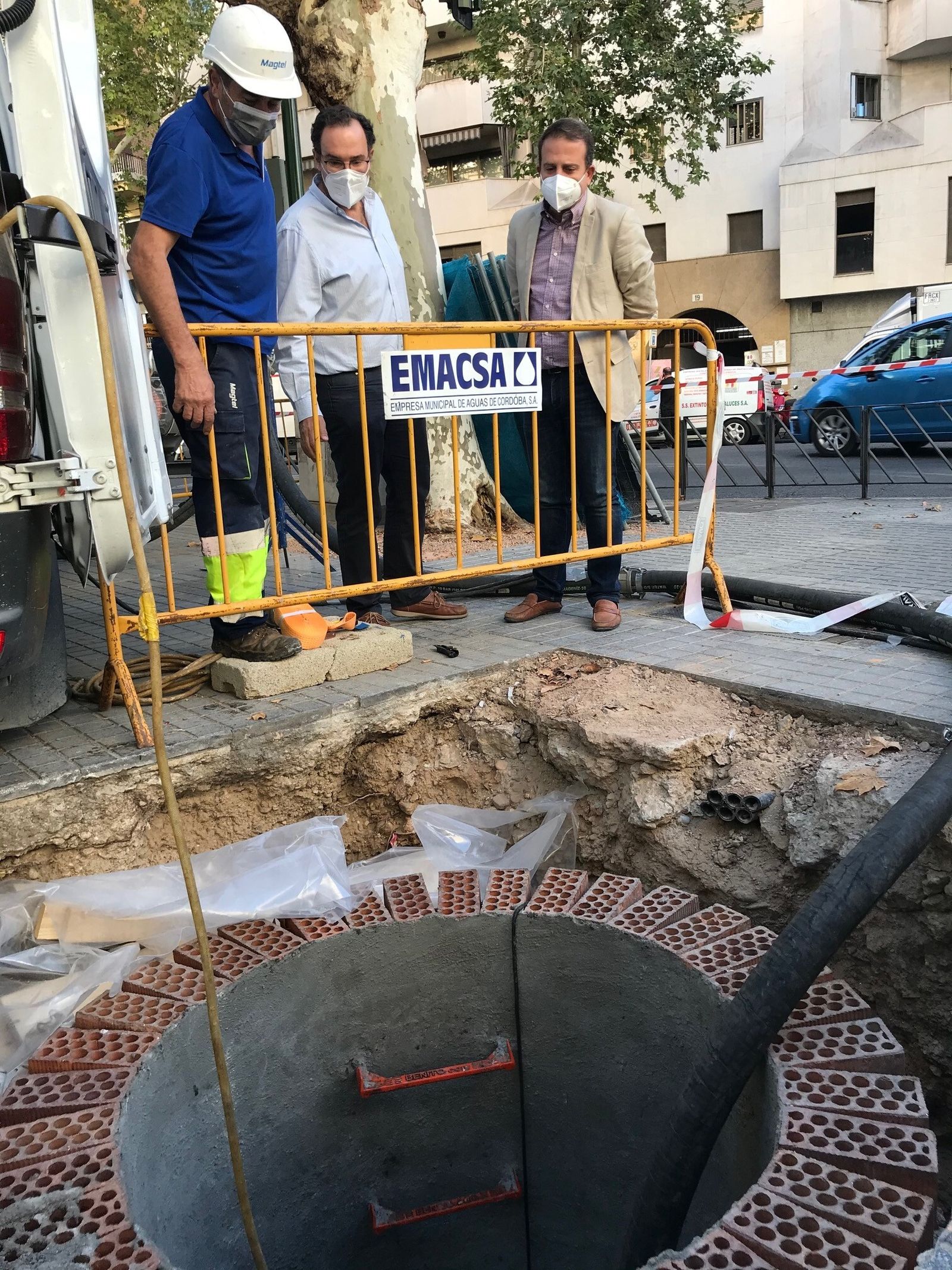 Rehabilitación del colector de la avenida Gran Capitán.