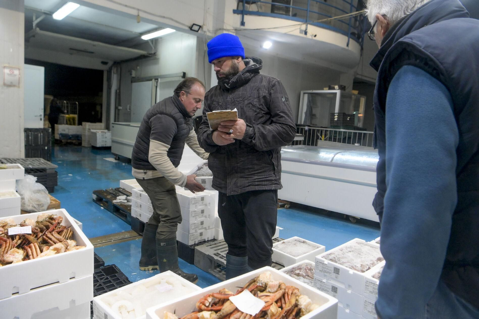Todas las imágenes del kilómetro 0  de las cenas de Navidad en Granada