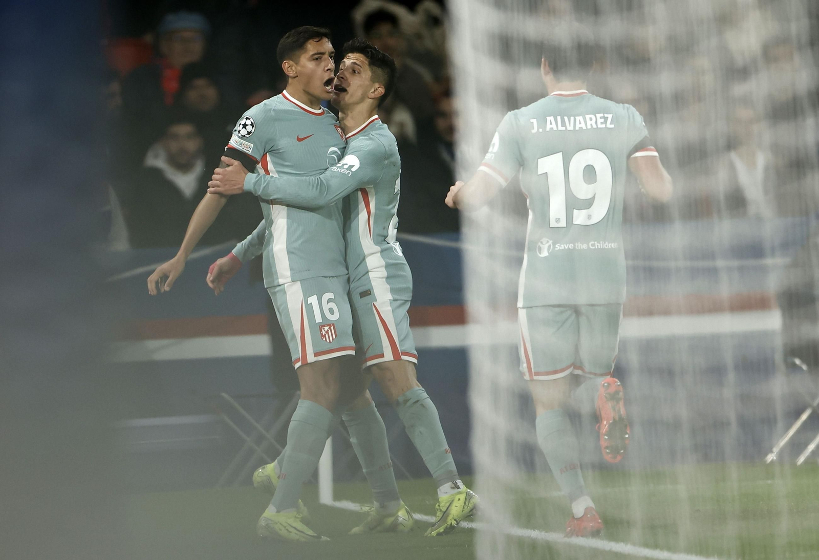 Las fotos del PSG - Atlético de Madrid