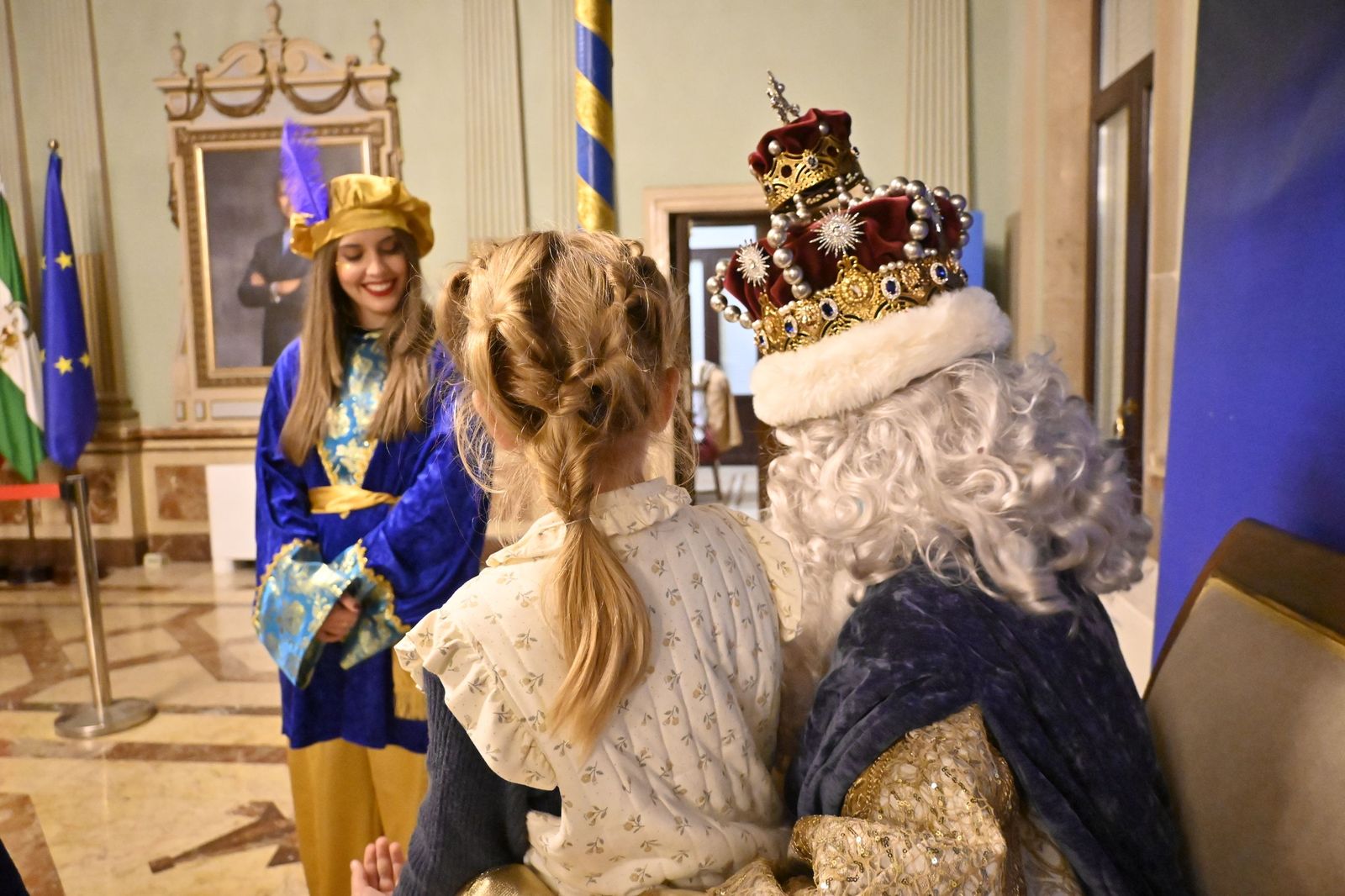 Las fotografías de la entrega de cartas a los Reyes Magos en Huelva