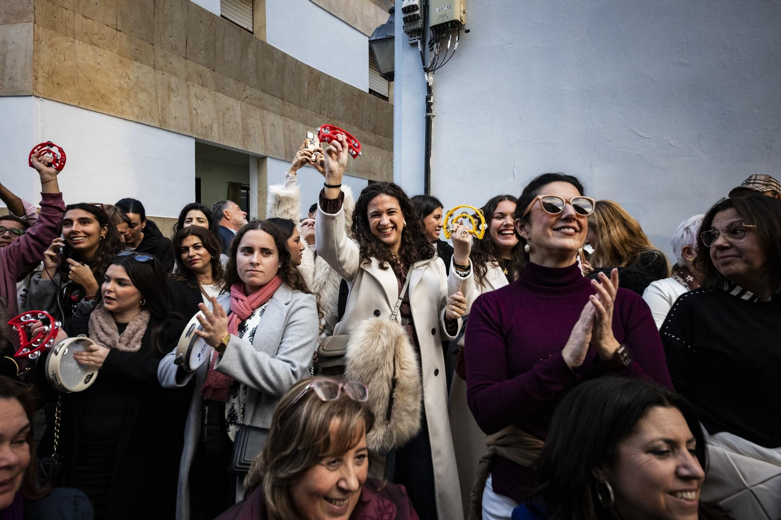 Imágenes de zambombas del día 13 de diciembre en Jerez