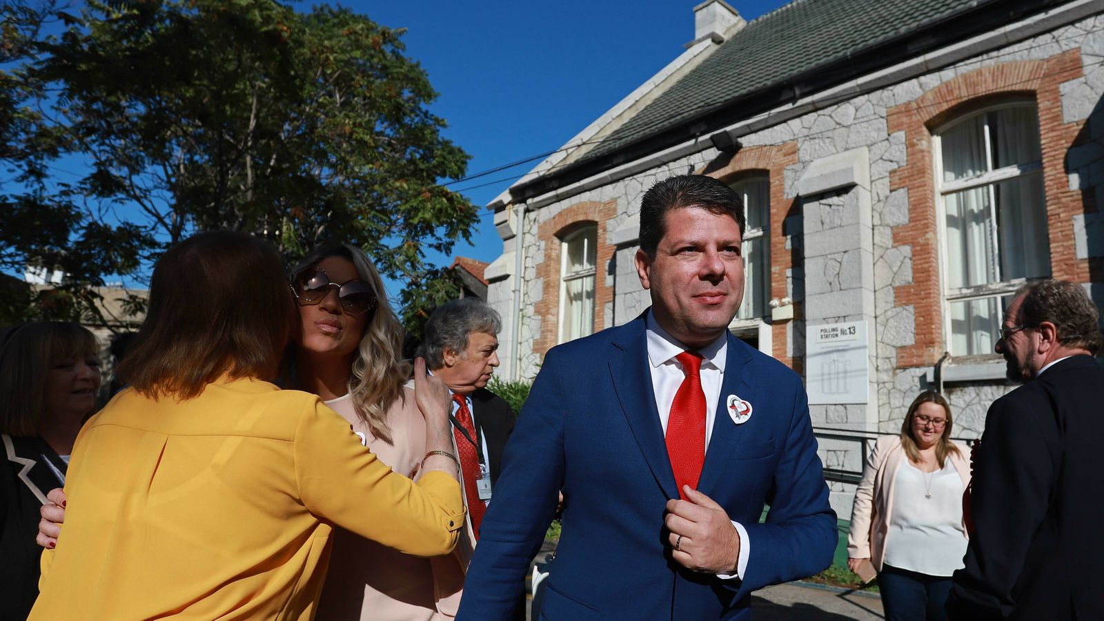 Las mejores fotos de la jornada electoral en Gibraltar