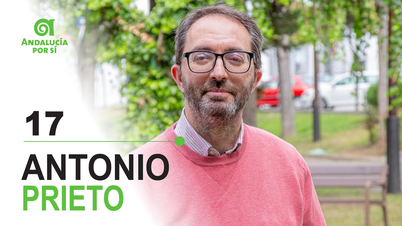 17. Antonio Prieto. Comerciante jubilado y usuario de la Asociación Párkinson Bahía de Cádiz. 52 años.