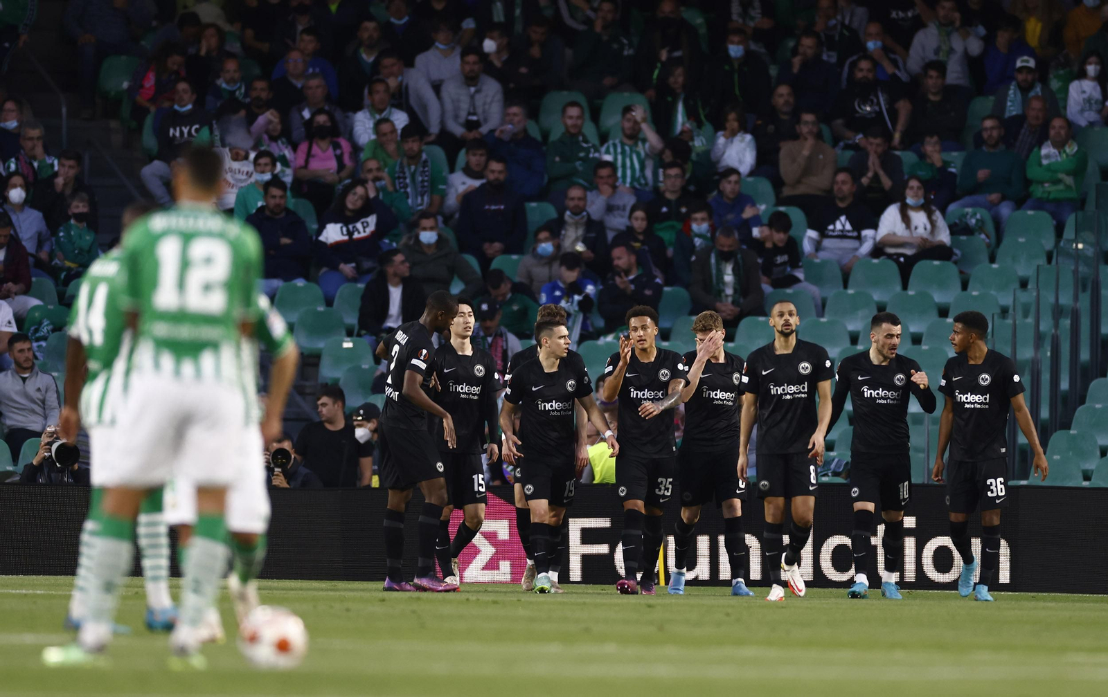 Las imágenes del Betis-Eintracht