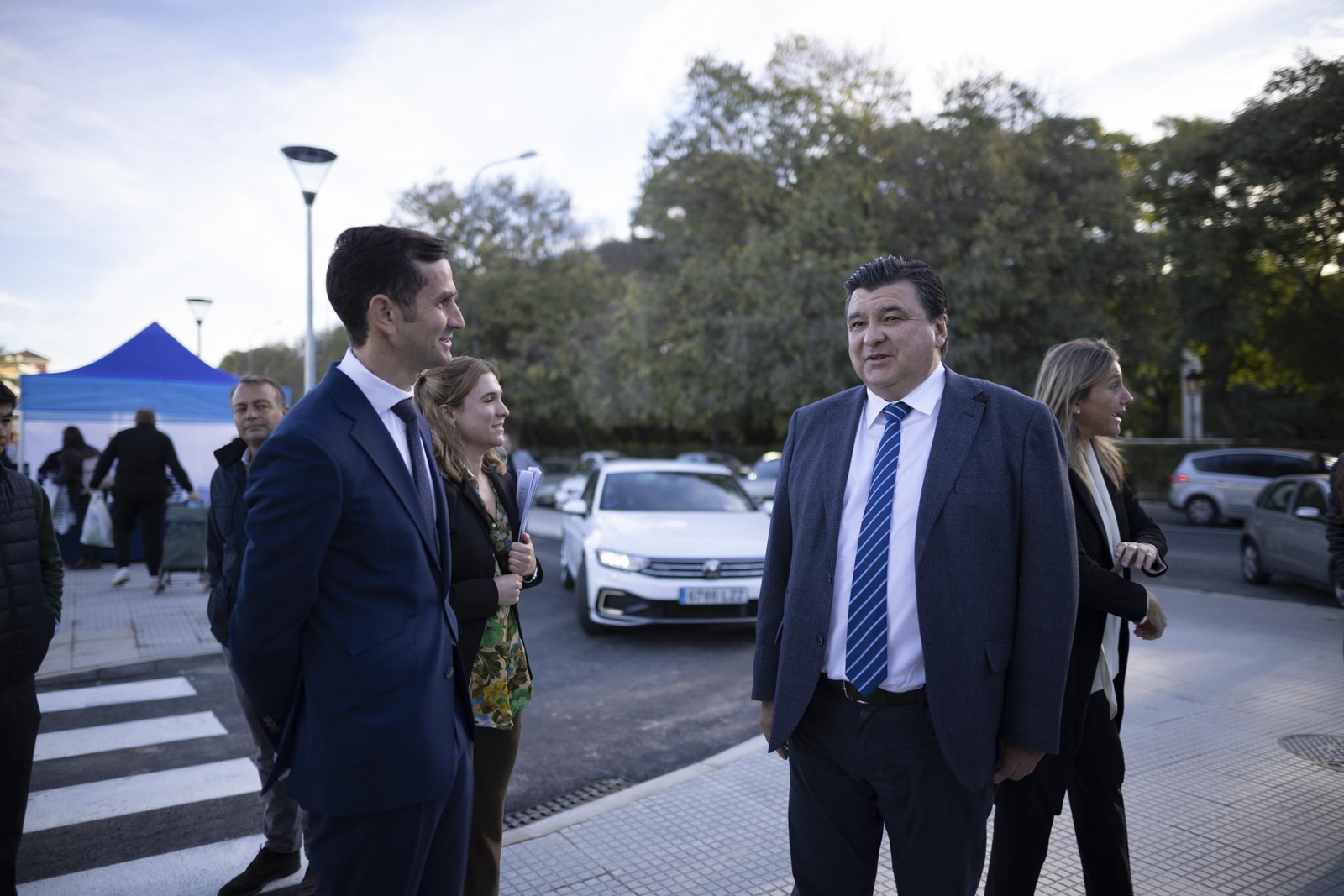 Imágenes de la inauguración del nuevo ALDI en la avenida de Andalucía