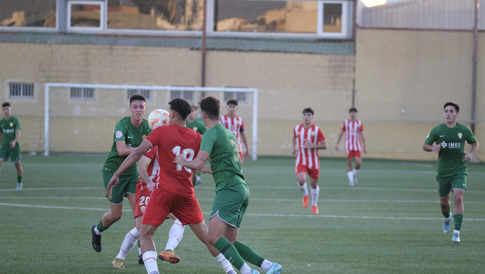 Imágenes del partido U.D. Almería-Elche C.F. de la Copa del Rey Juvenil