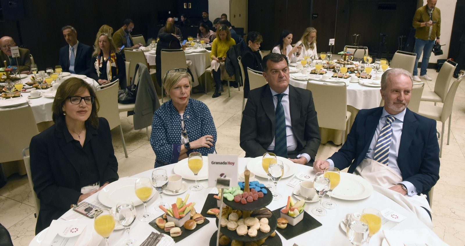 Victoria Herrera Cames, Carmen Vargas Macías, Jesús Borjabad García y Rodrigo Charlo Molina