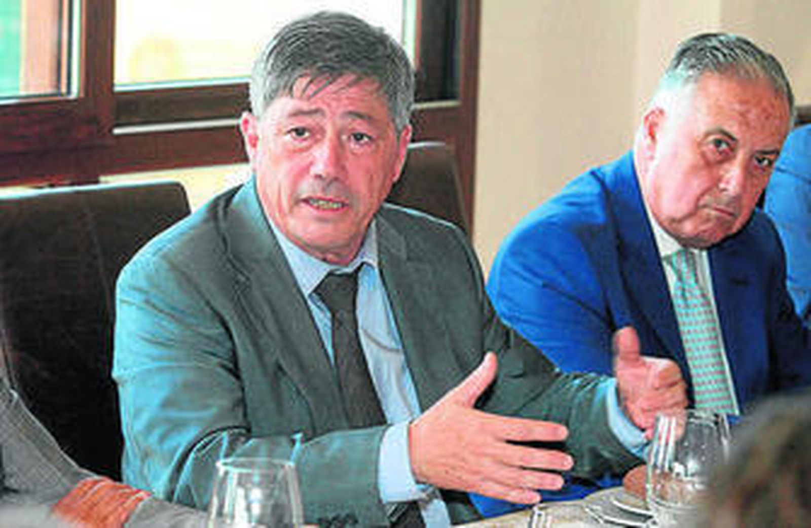 El profesor Rafael Salgueiro, durante su ponencia.