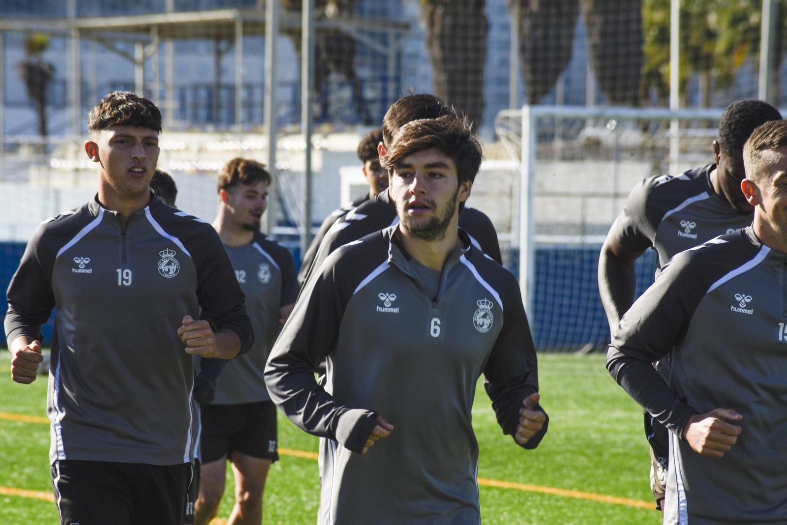 Las fotos del entrenamiento de la Balona previo a su partido con el Ciudad de Lucena